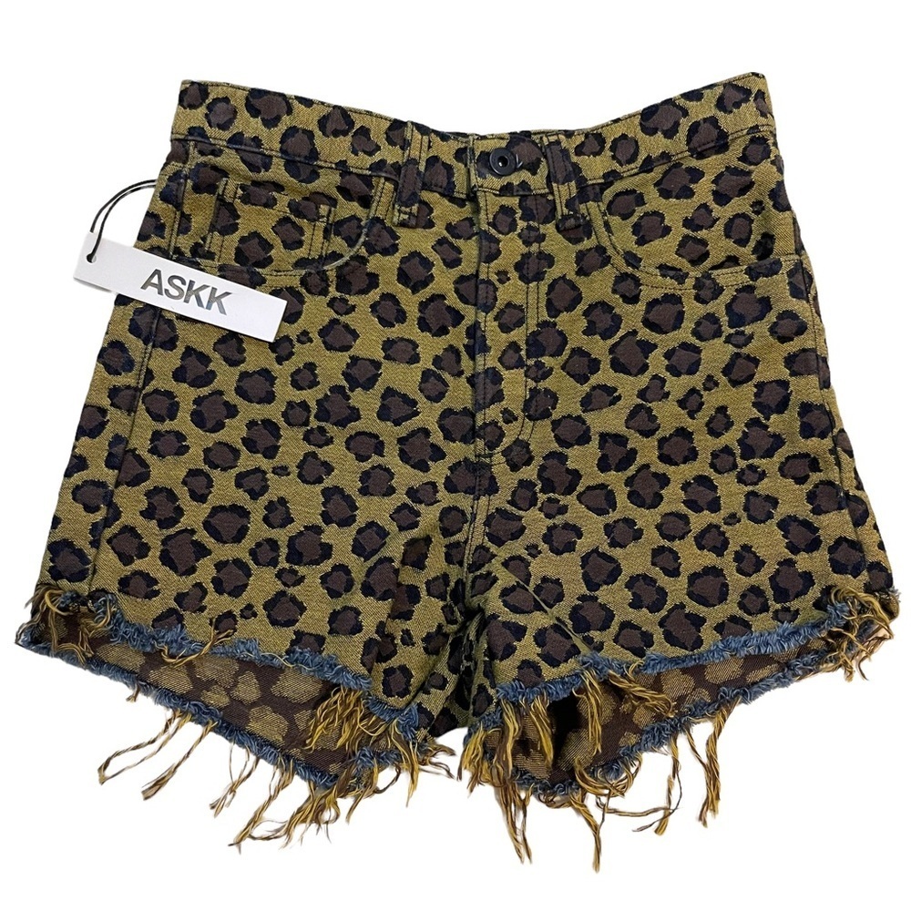 NWT Revolve ASKK NY Animal Print Shorts
